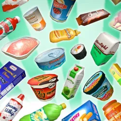 Supermarket Gluttony Pack Low-poly  3D model