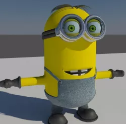 Tall Minion 3D model