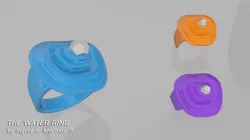The Water Ring 2015 Low-poly  3D model