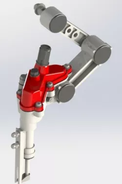 Transplanting Arm for Rice Transplanter Machine