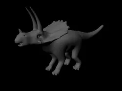 Triceratops 3D model