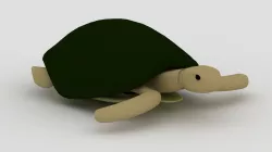 Turtle 3D model