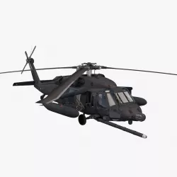 UH-60 Blackhawk SOAR 3D model