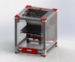 Ultimaker 2 Aluminum Extrusion 3D printer