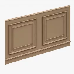 Wainscot Low-poly  3D model