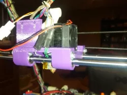 X Carriage for single QU-BD extruder