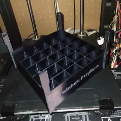Acrylic paint storage