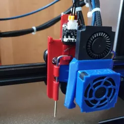 Allen Key ABL Probe for Ender3 Pro, stock parts
