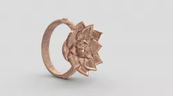 Ancient OLD  Flinger Ring  3D Model