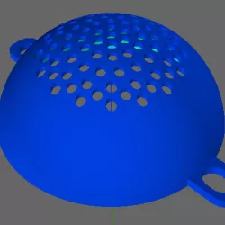 Anet A8 Filament Cooling Fan Cover - Ball