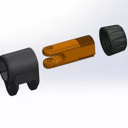 Anet E10 / E12 Mod - Y Axis Tensioner