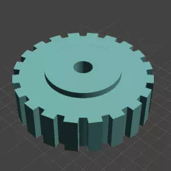 Bed Leveling Knob fits a m3 Nylon nut