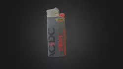 Bic Lighter - 3D Scan Partial