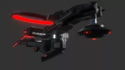 Bladeless Attack Drone