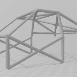 Cage hoops 6pts for rc 1/10 Rally,Drift,scale,crawler