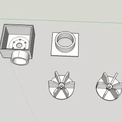 CD Motor Bottle Vac - centrifugal blower