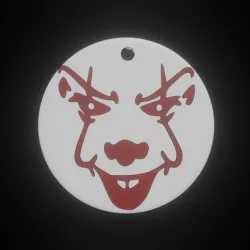 CLOWN KEYCHAIN