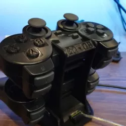 Controller Stand for DualShock 3 with integrated usb hub