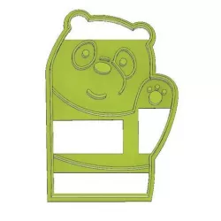 COOKIE CUTTER, FONDAN PANDA WE BARE BEARS