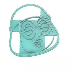 COOKIE CUTTER, FONDANT CUTTER, FAMILY GUY, MEG GRIFFIN