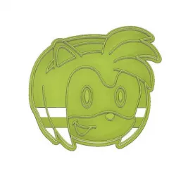 CORTADOR DE GALLETAS, CORTADOR FONDANT AMY ROSE SONIC