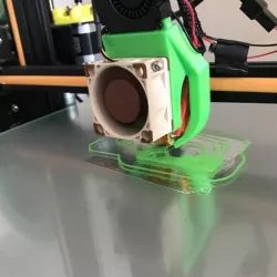 CR-10 Mod - snap-on OEM Fans Fang