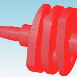 Engine crankshaft 2hp 602