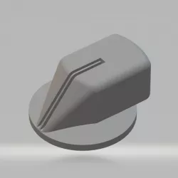 Flight simulator button (long)