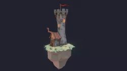 floating castle