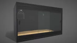 Game Ready Vivarium With Sand Base (Empty)