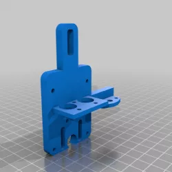 Geeetech A10M Chimera (Clone) mount with BLTouch holder