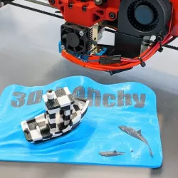 gMax 2 - 3D Benchy Holder with Sharks!