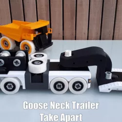 Goose Neck Trailer - Take Apart