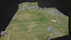 GPR cross section - Qassiarsuk, Greenland