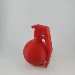 Grenade Shaped Container
