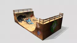 Half Pipe Textured Christian Orellana
