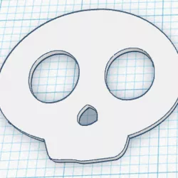HOLY DEATH CHIBI KEYCHAIN