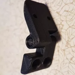 IKEA Lack Enclosure Offset Hinges (Easy remove door and refit)