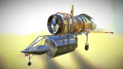 Junk Yard Space Ship