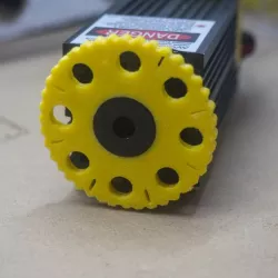 Laser focus wheel