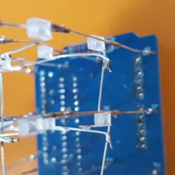 LED 4x4 cube jig