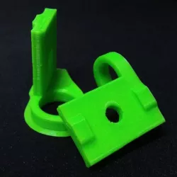 LED bar clips