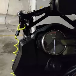 Lock reminder cable hook V-strom 1000