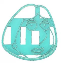 LOIS GRIFFIN COOKIE CUTTER,FAMILY GUY COOKIE CUTTER, FONDANT CUTTER