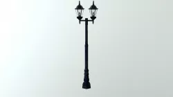Low Poly Light Pole
