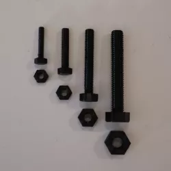 M8 M6 M5 M4 Bolts and nuts