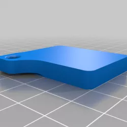Micro deauther keychain- Wemos D1 mini housing