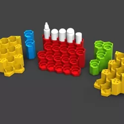Modular Citadel/Vallejo Paint Rack