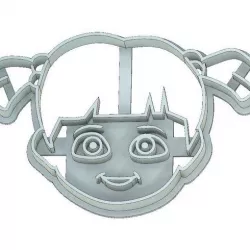 MONSTERS INC COOKIE CUTTER, BOO COOKIE CUTTER, FONDANT CUTTER, MONSTERS INC, BOO