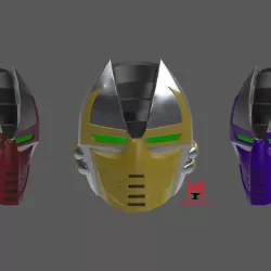Mortal Kombat Classic Cyborg Ninja Helmet (Cyrax Sektor Smoke Sub-Zero)